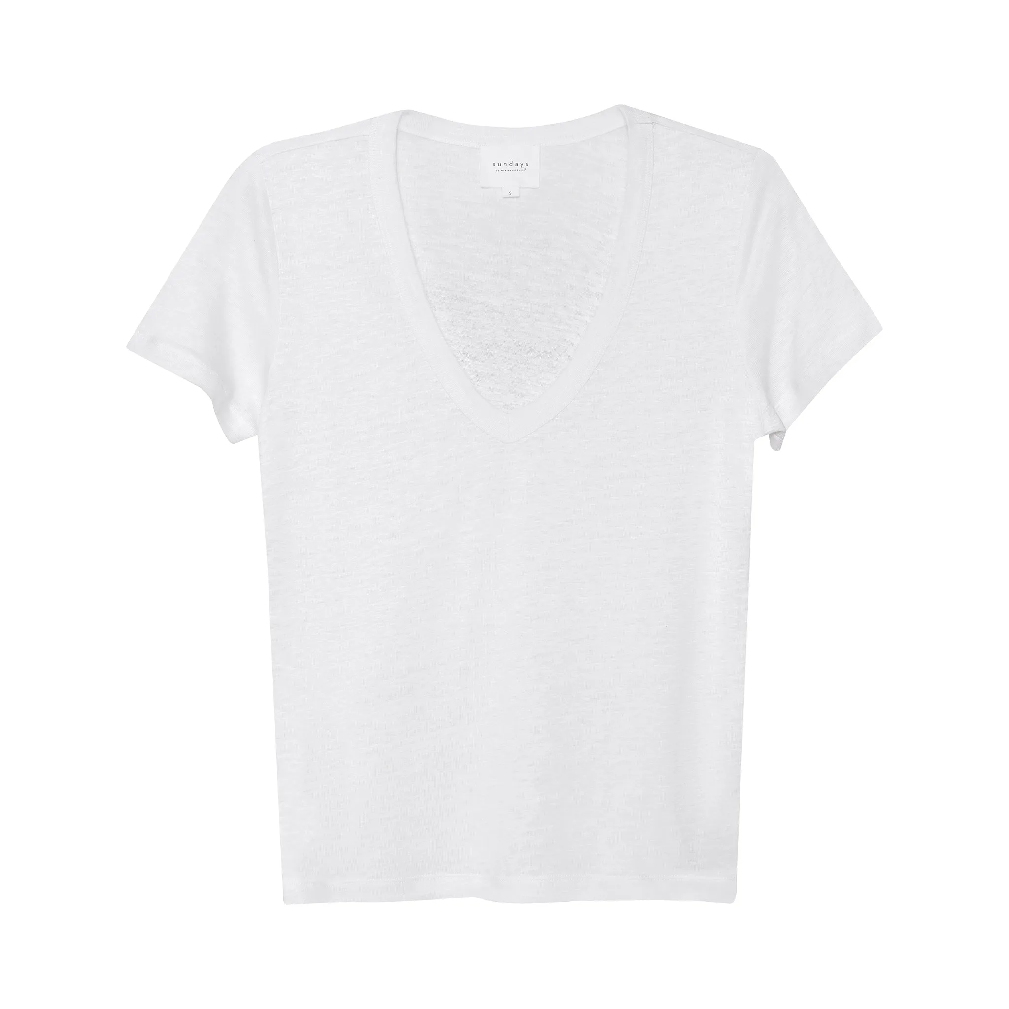 LINEN JERRI TEE sold by We Are Sundays product image thumbnail 4