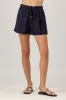 SOLID LINEN PENNY SHORTS sold by We Are Sundays