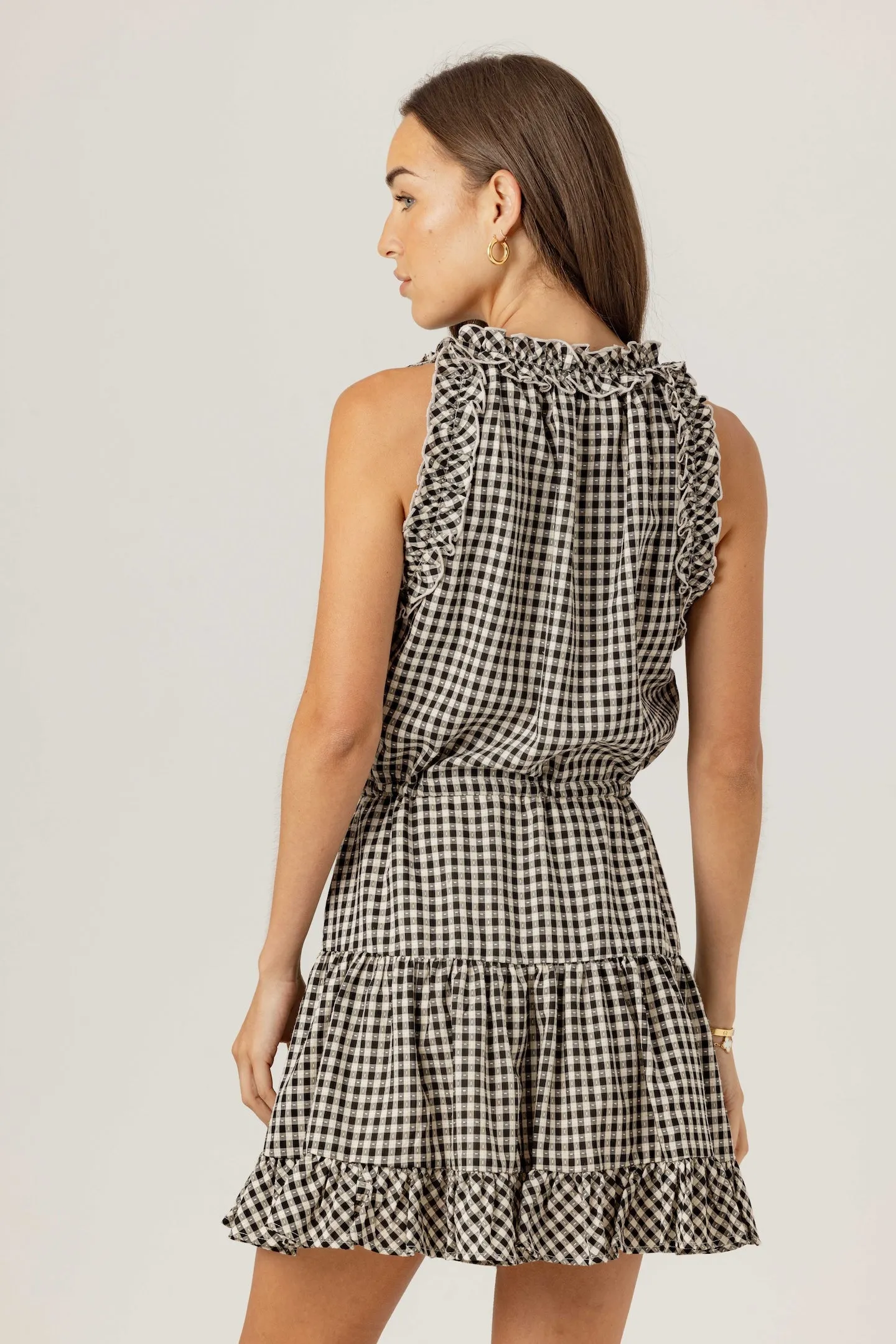 GINGHAM BLISSE DRESS sold by We Are Sundays product image thumbnail 3