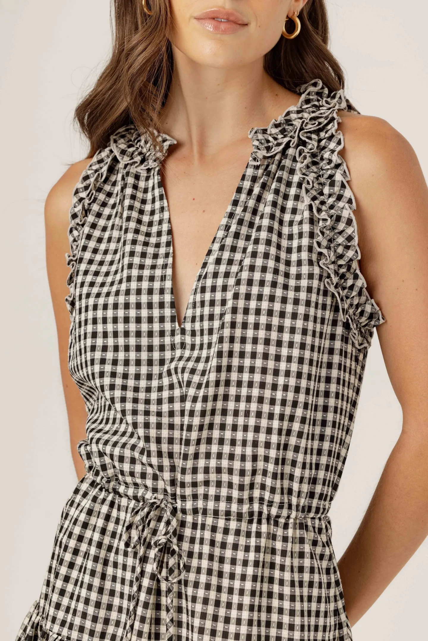 GINGHAM BLISSE DRESS sold by We Are Sundays product image thumbnail 2