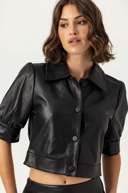 LEATHER MONET JACKET sold by We Are Sundays