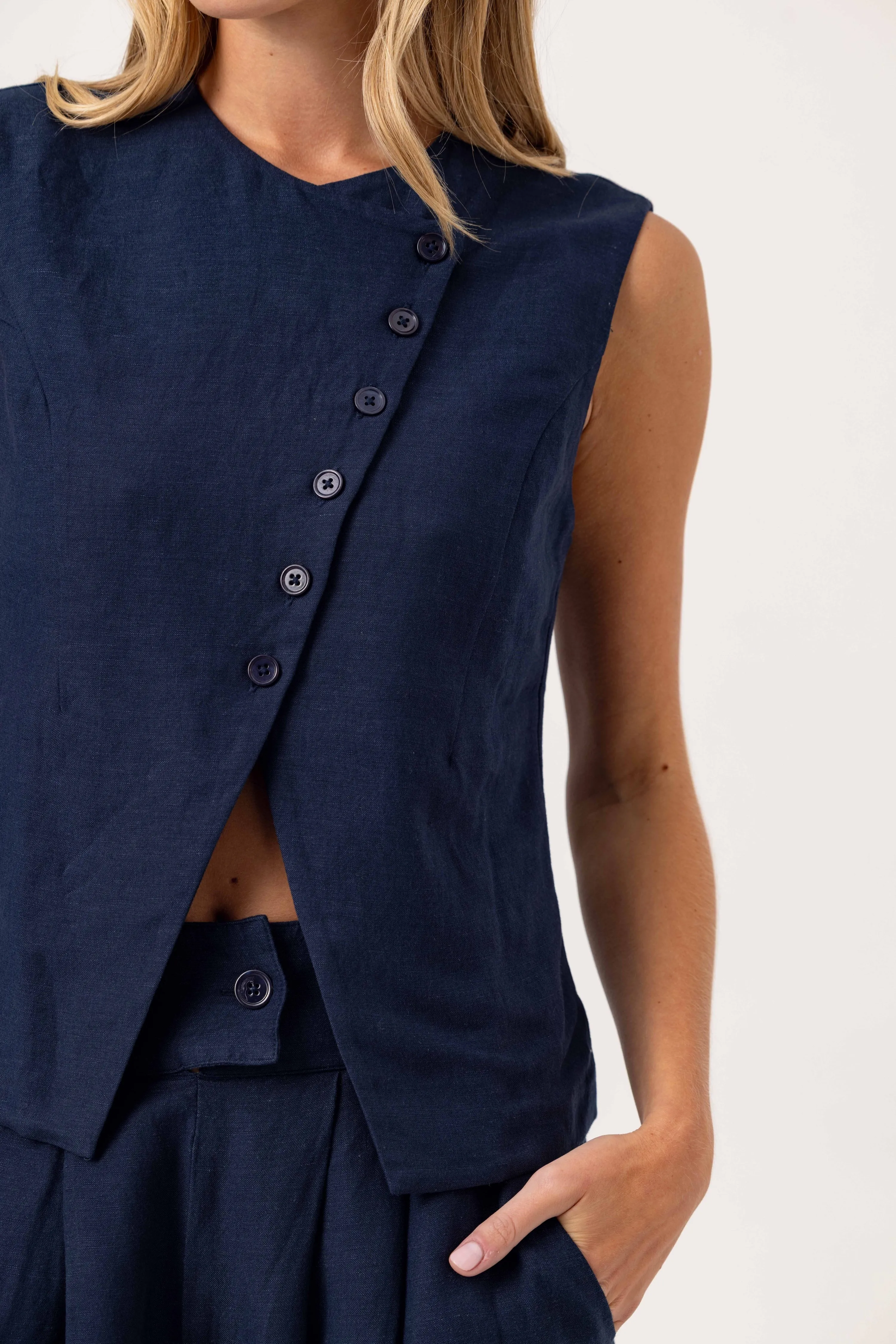 SILKEN VEST sold by We Are Sundays product image thumbnail 2