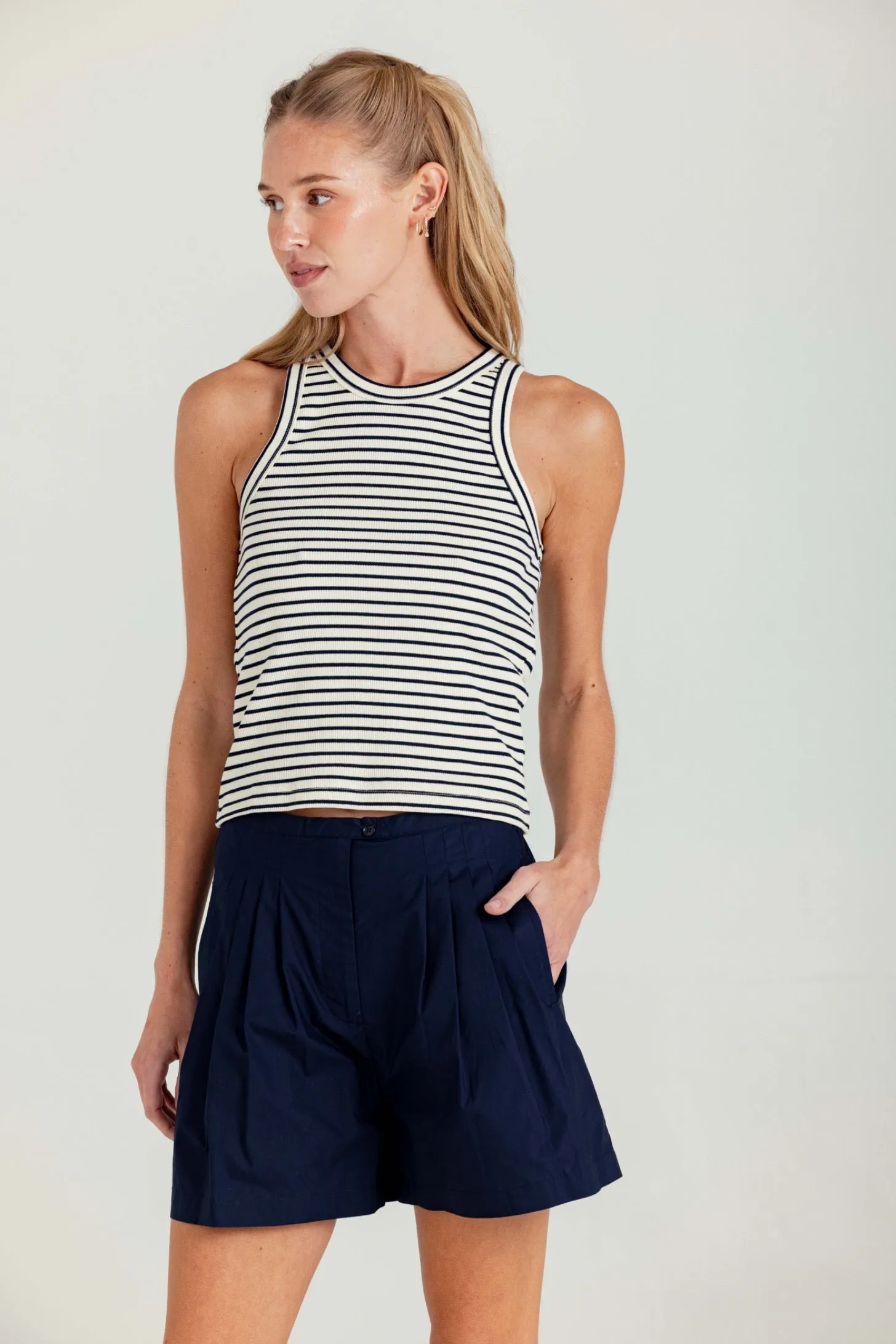 STRIPE TINA TANK sold by We Are Sundays product image thumbnail 3