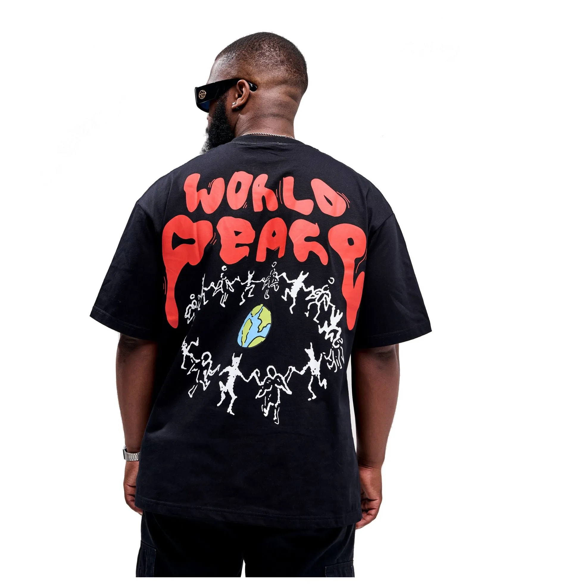 WORLD PEACE 3.0 T-SHIRT sold by Galxboy product image thumbnail 3