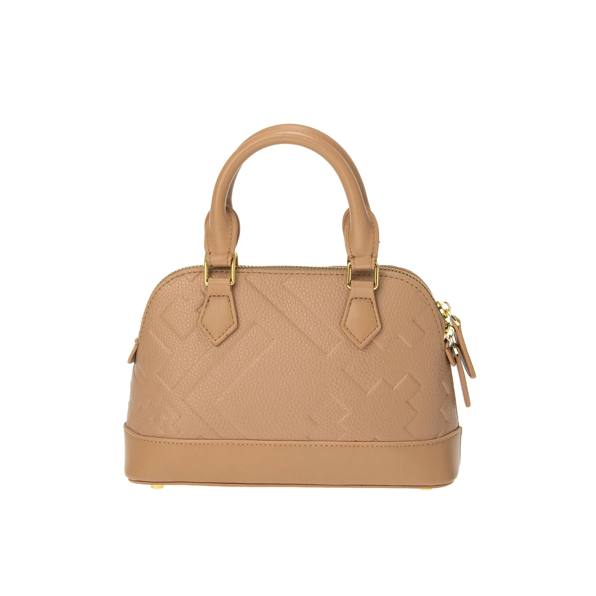 EMBOSSED DOME BAG - BEIGE sold by Galxboy product image thumbnail 5