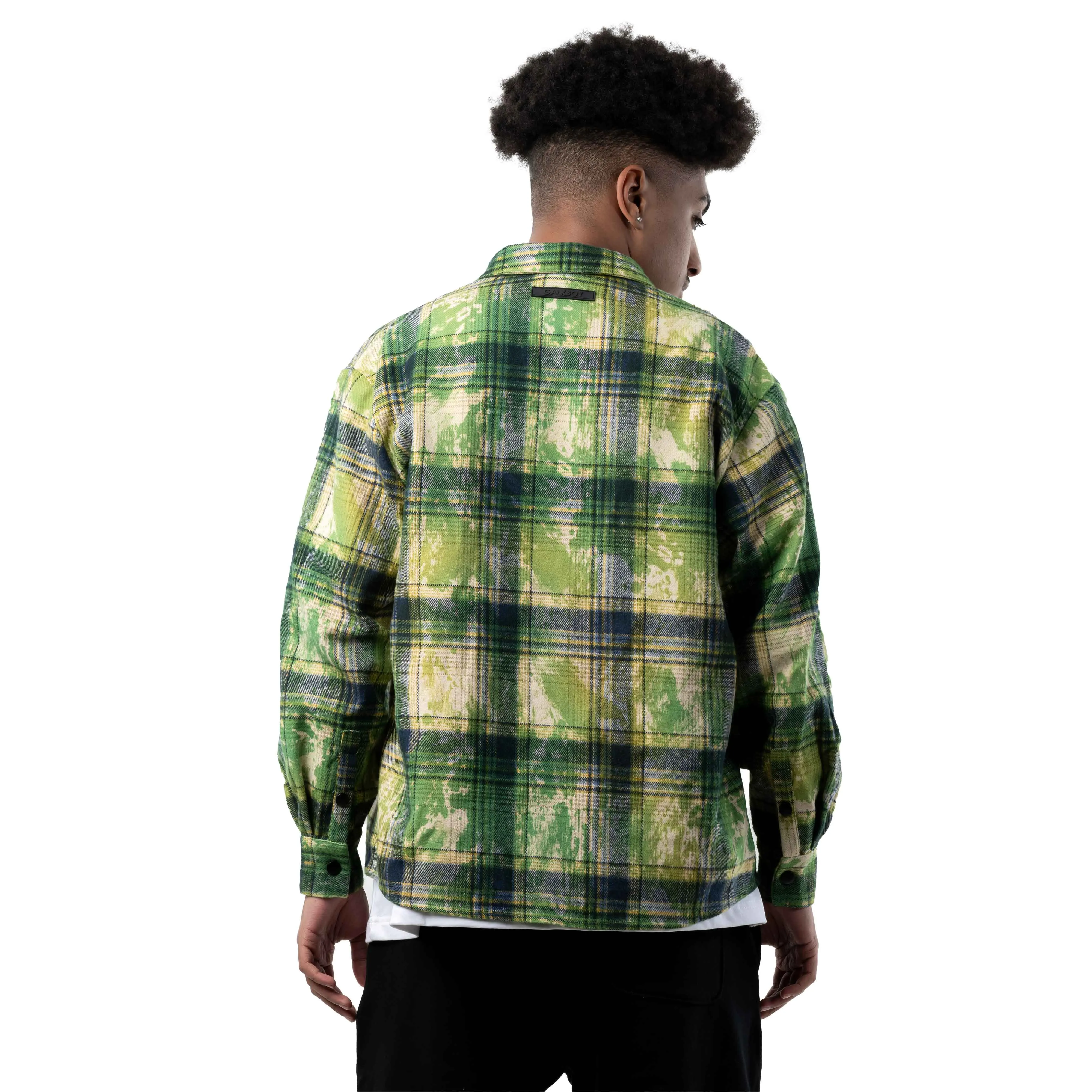 EVERGREEN FLANNEL SHIRT sold by Galxboy product image thumbnail 5