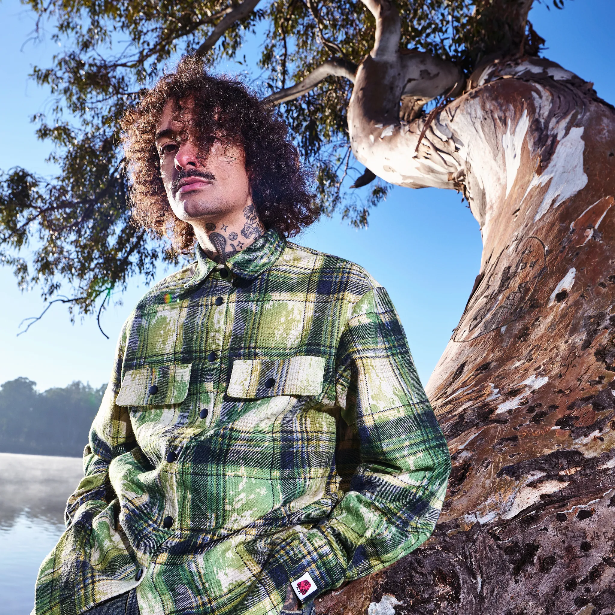 EVERGREEN FLANNEL SHIRT sold by Galxboy product image thumbnail 2