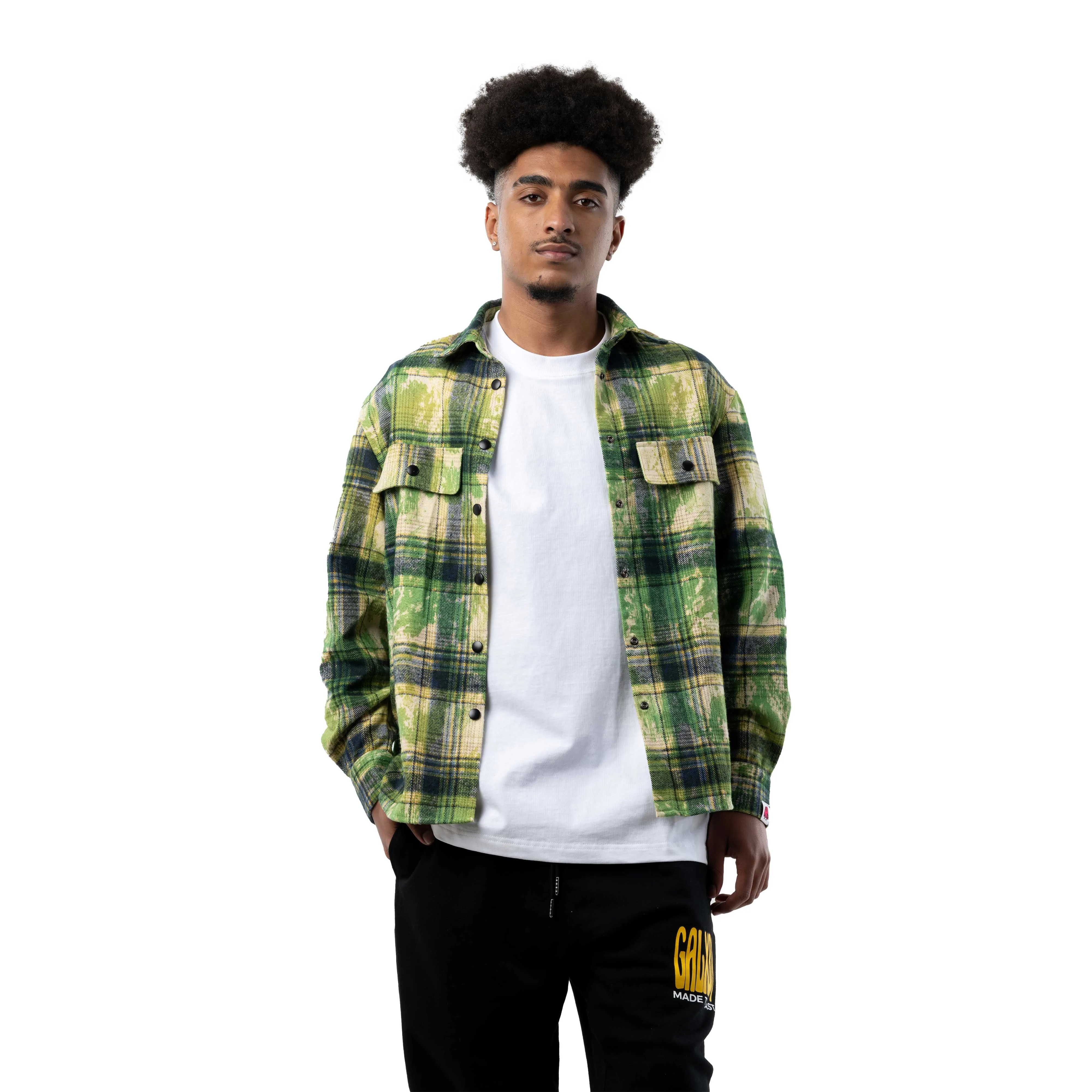 EVERGREEN FLANNEL SHIRT sold by Galxboy product image thumbnail 4