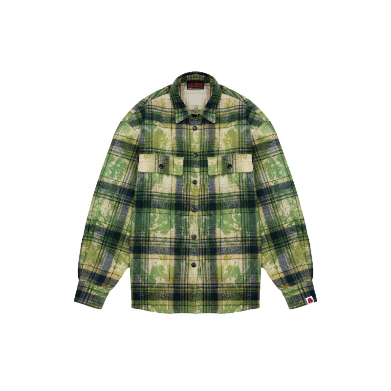 EVERGREEN FLANNEL SHIRT made by Galxboy