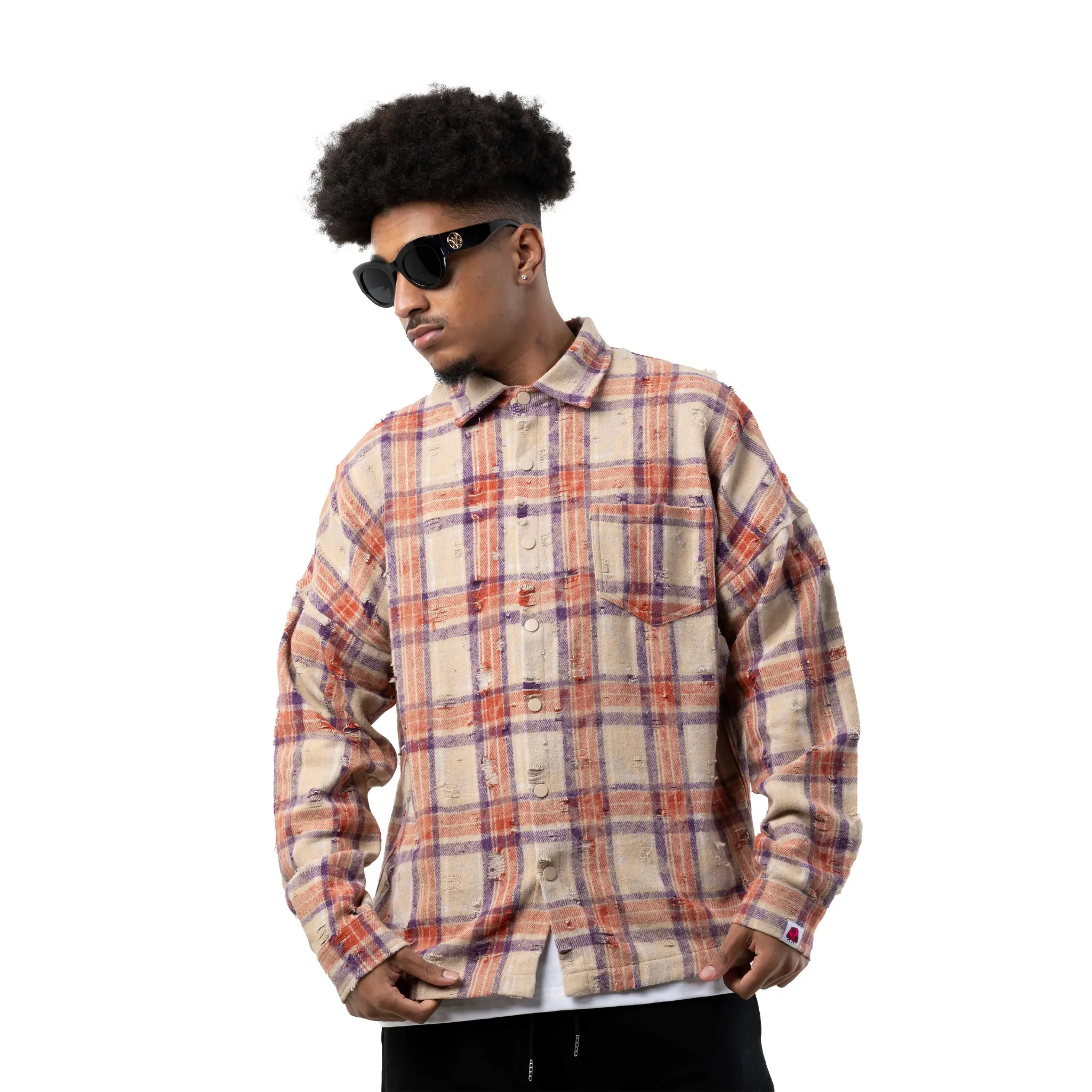 TRUCKER FLANNEL SHIRT sold by Galxboy product image thumbnail 2