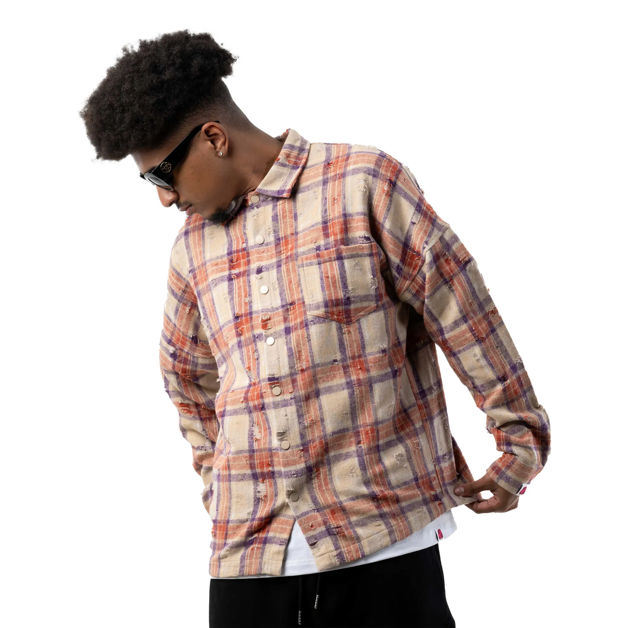 TRUCKER FLANNEL SHIRT sold by Galxboy product image thumbnail 3