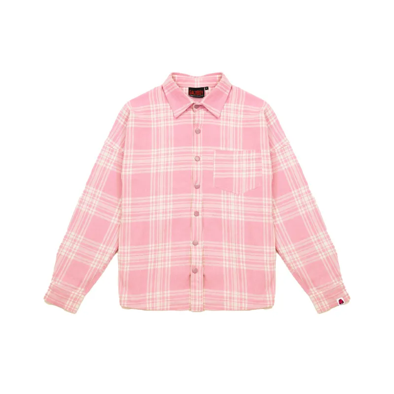 FLAMINGO FLANNEL SHIRT made by Galxboy