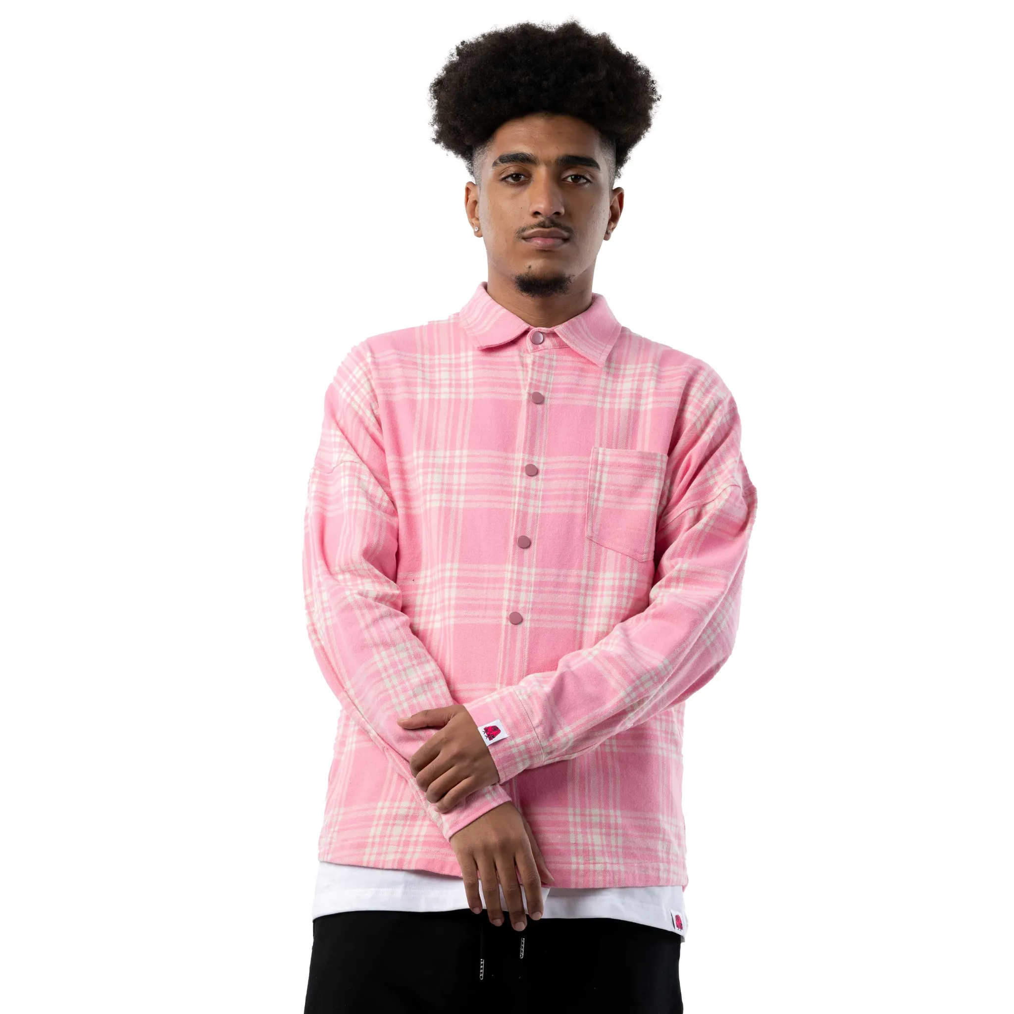 FLAMINGO FLANNEL SHIRT sold by Galxboy product image thumbnail 2