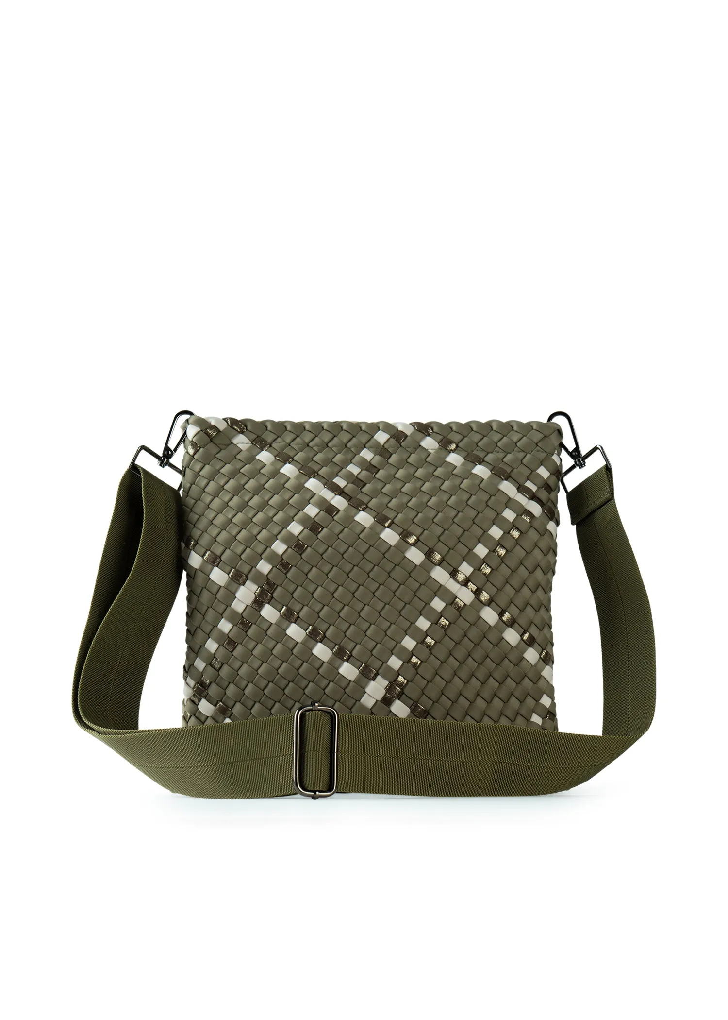 Val Sage Convertible Woven Crossbody - SPECIAL PRICE sold by HAUTE SHORE product image thumbnail 4