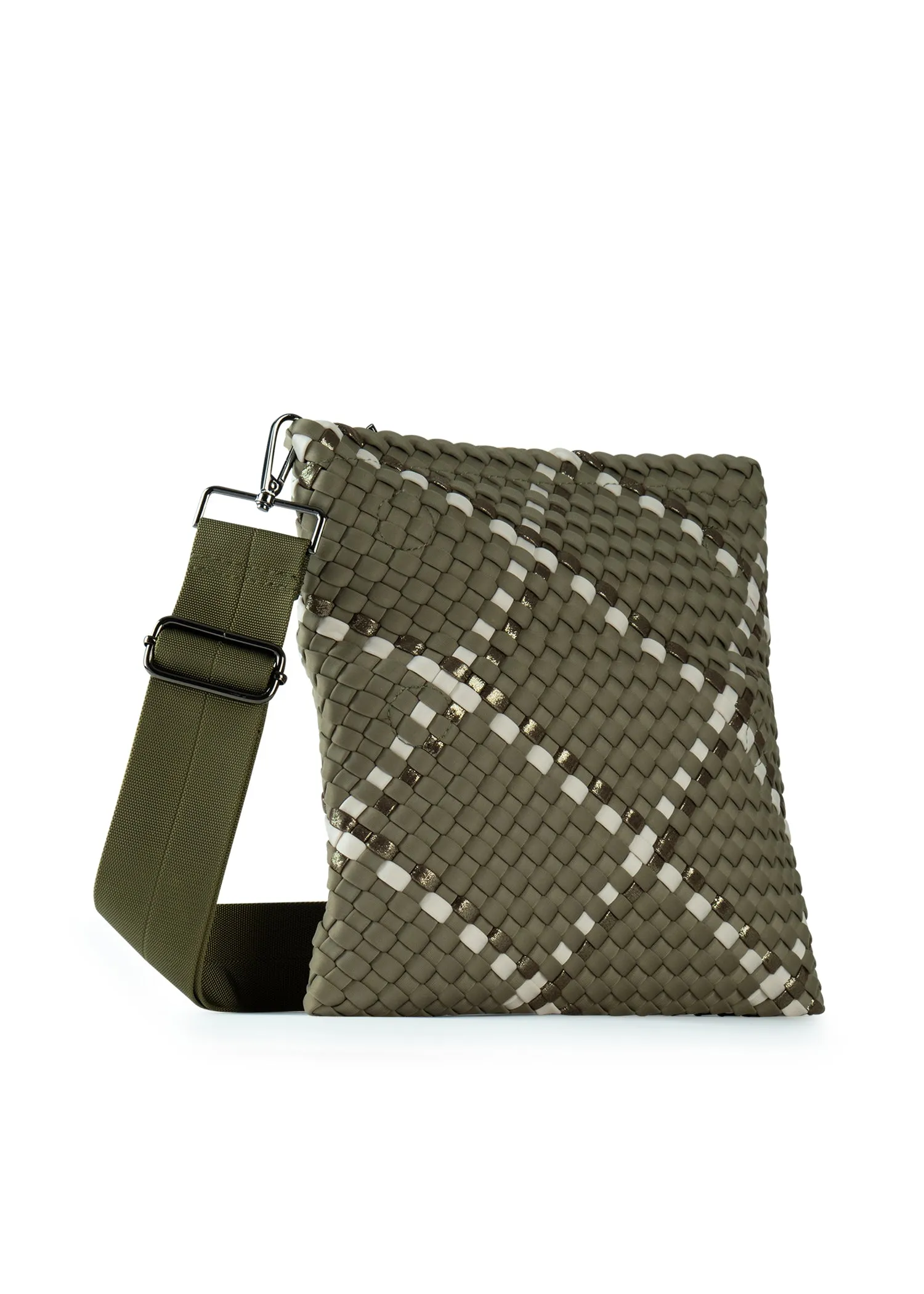 Val Sage Convertible Woven Crossbody - SPECIAL PRICE sold by HAUTE SHORE product image thumbnail 2