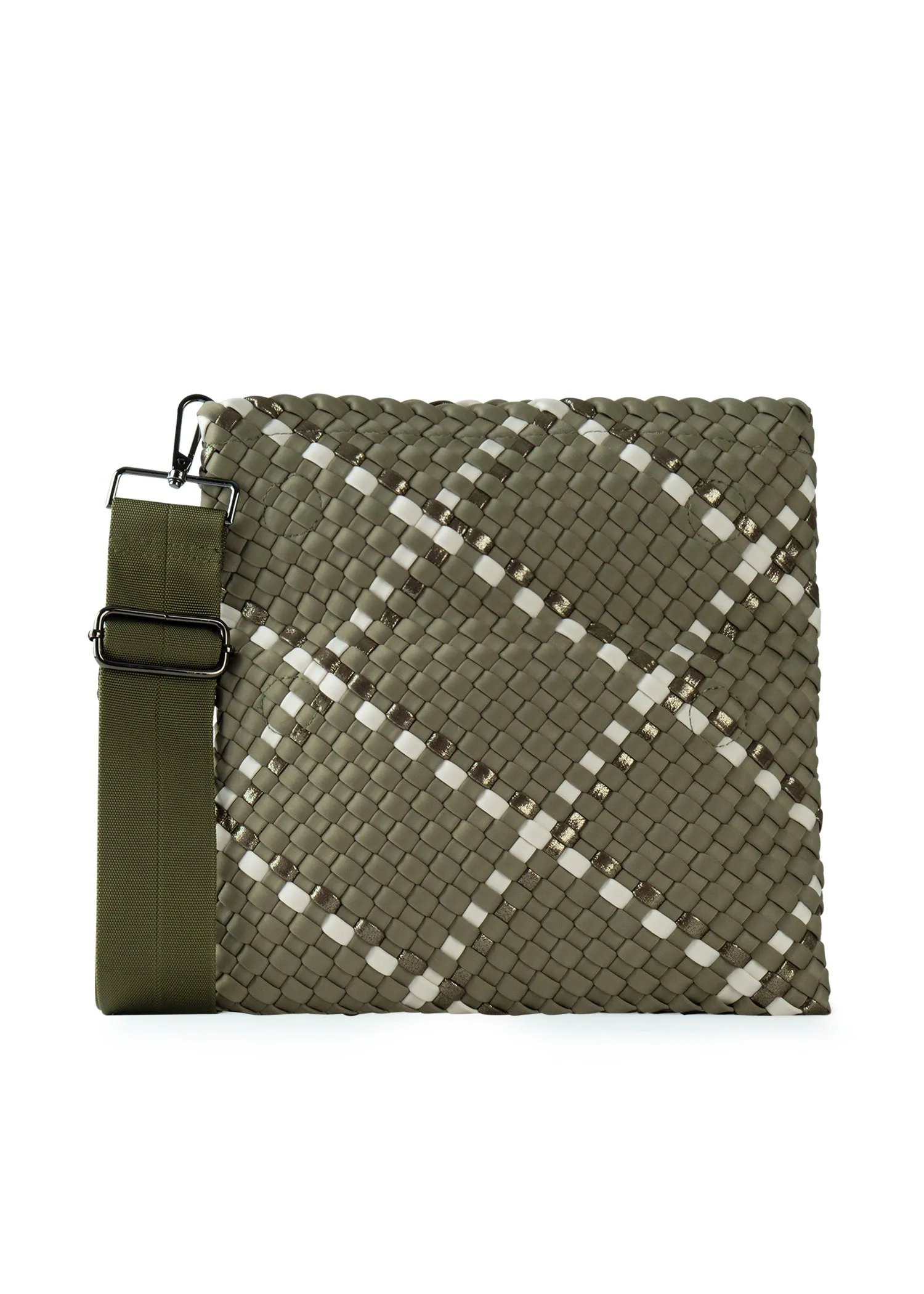 Val Sage Convertible Woven Crossbody - SPECIAL PRICE sold by HAUTE SHORE