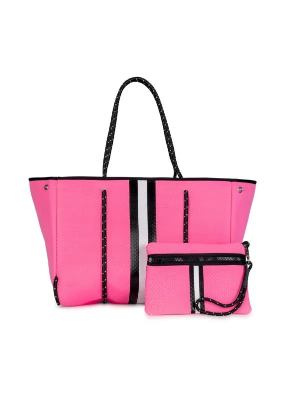 Greyson Hills Neoprene Tote with Monogram sold by HAUTE SHORE