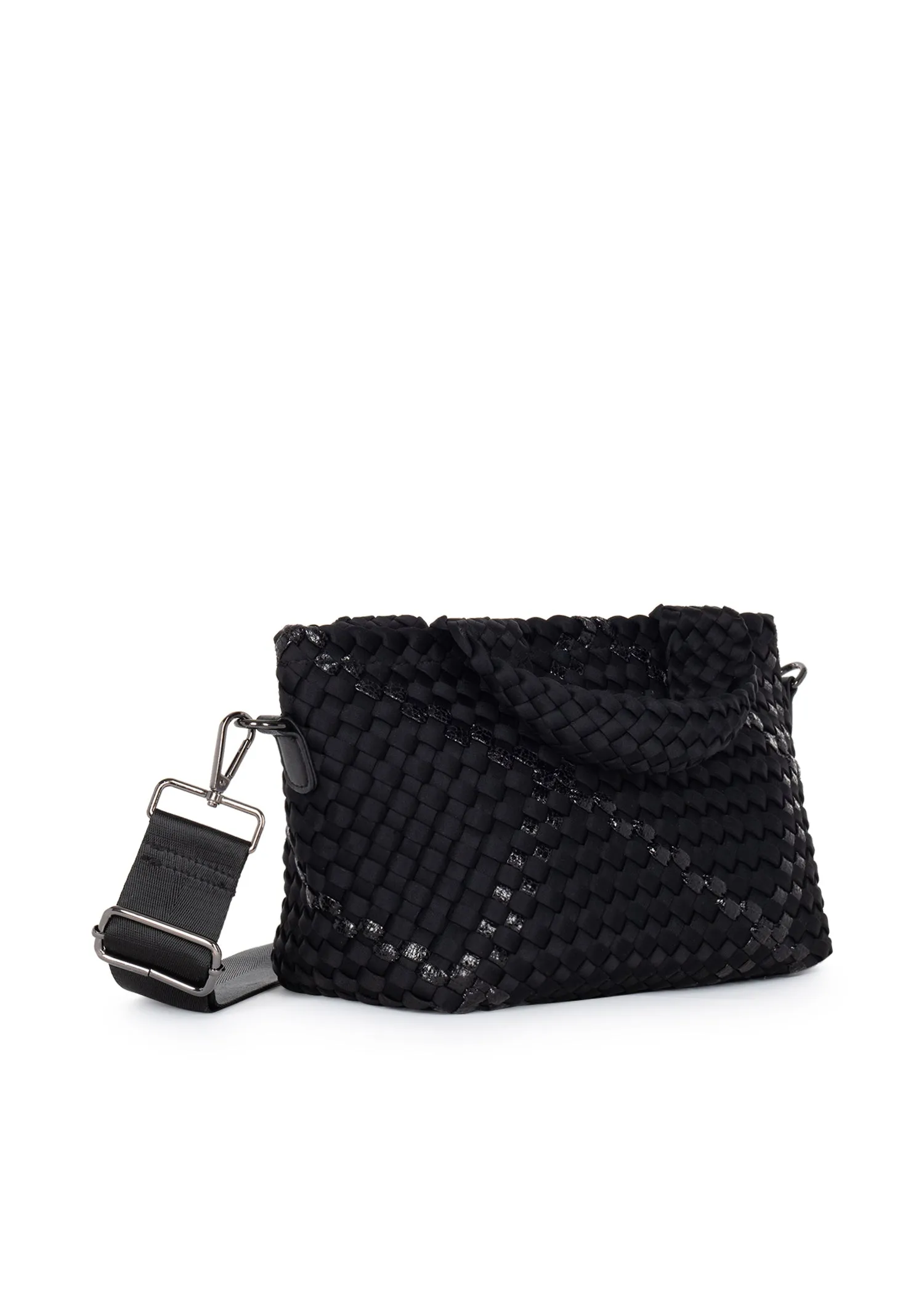 Mark Noir Woven Mini Tote sold by HAUTE SHORE product image thumbnail 4