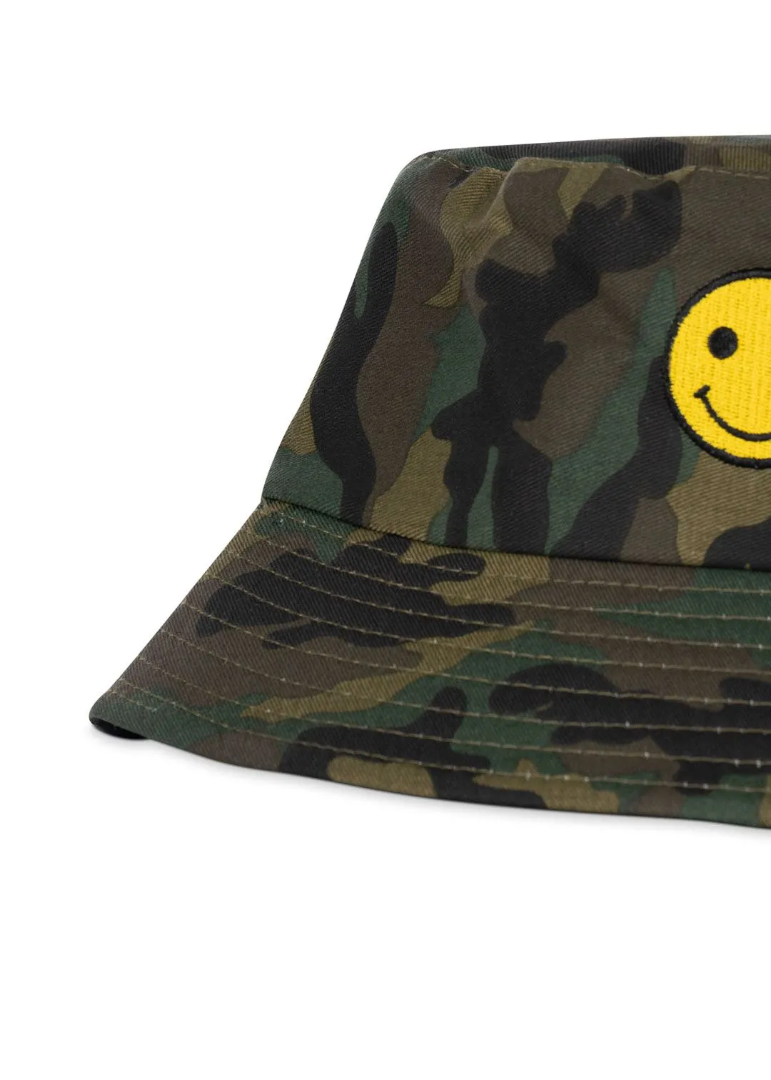 Green Camo/Smiley Pier Hat - FINAL SALE sold by HAUTE SHORE product image thumbnail 2