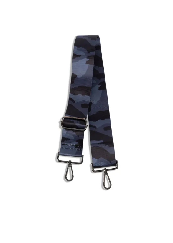 Navy Camo Handbag Strap-FINAL SALE sold by HAUTE SHORE