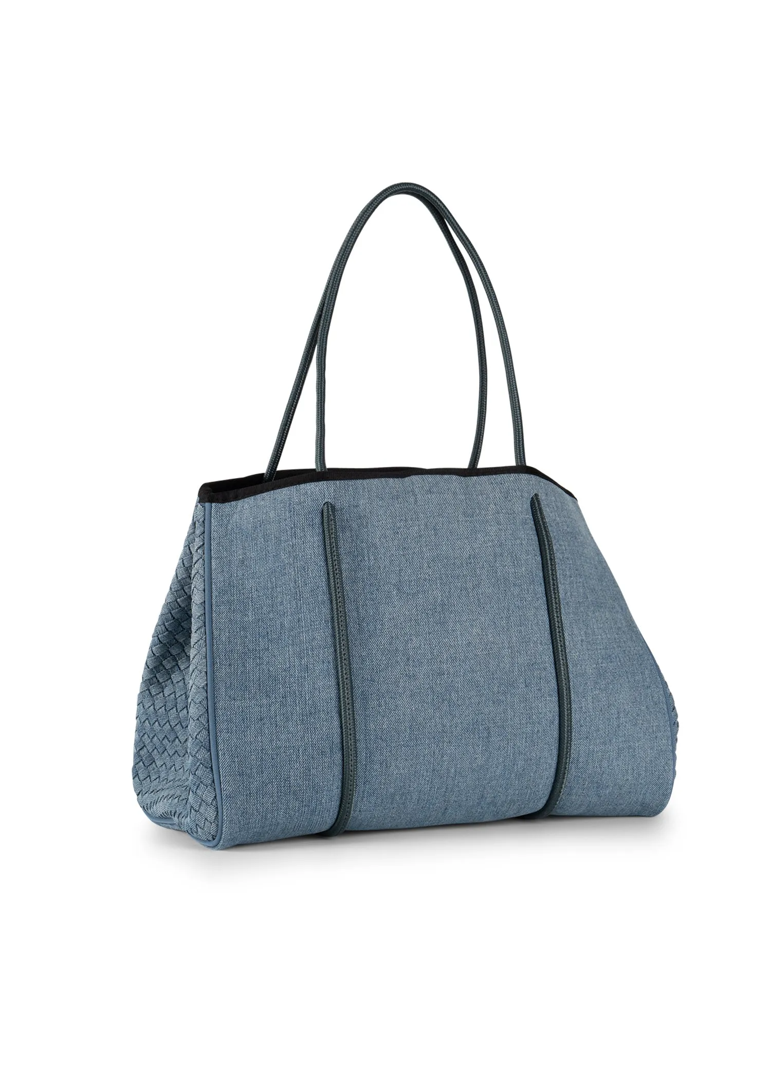 Greyson Montreal Denim Tote with Monogram sold by HAUTE SHORE product image thumbnail 5