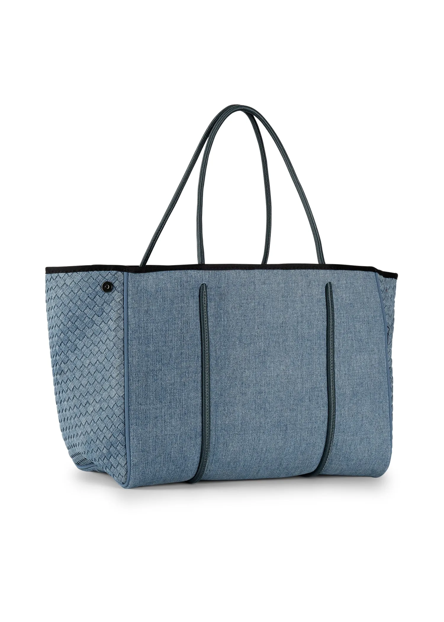 Greyson Montreal Denim Tote with Monogram sold by HAUTE SHORE product image thumbnail 3