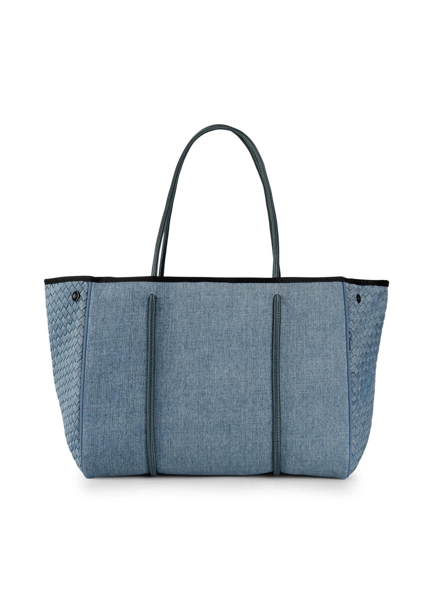 Greyson Montreal Denim Tote with Monogram sold by HAUTE SHORE product image thumbnail 2