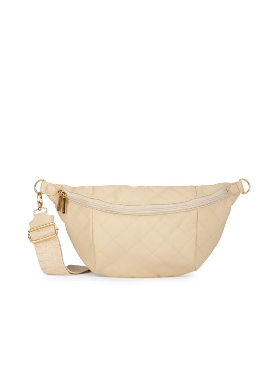 The Emily Vanilla Sling Bag sold by HAUTE SHORE