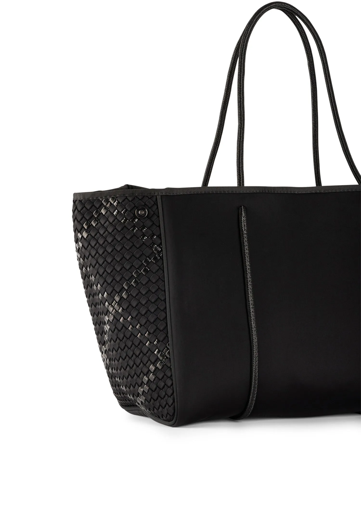 Greyson Noir Woven Neoprene Tote - FINAL SALE sold by HAUTE SHORE product image thumbnail 4