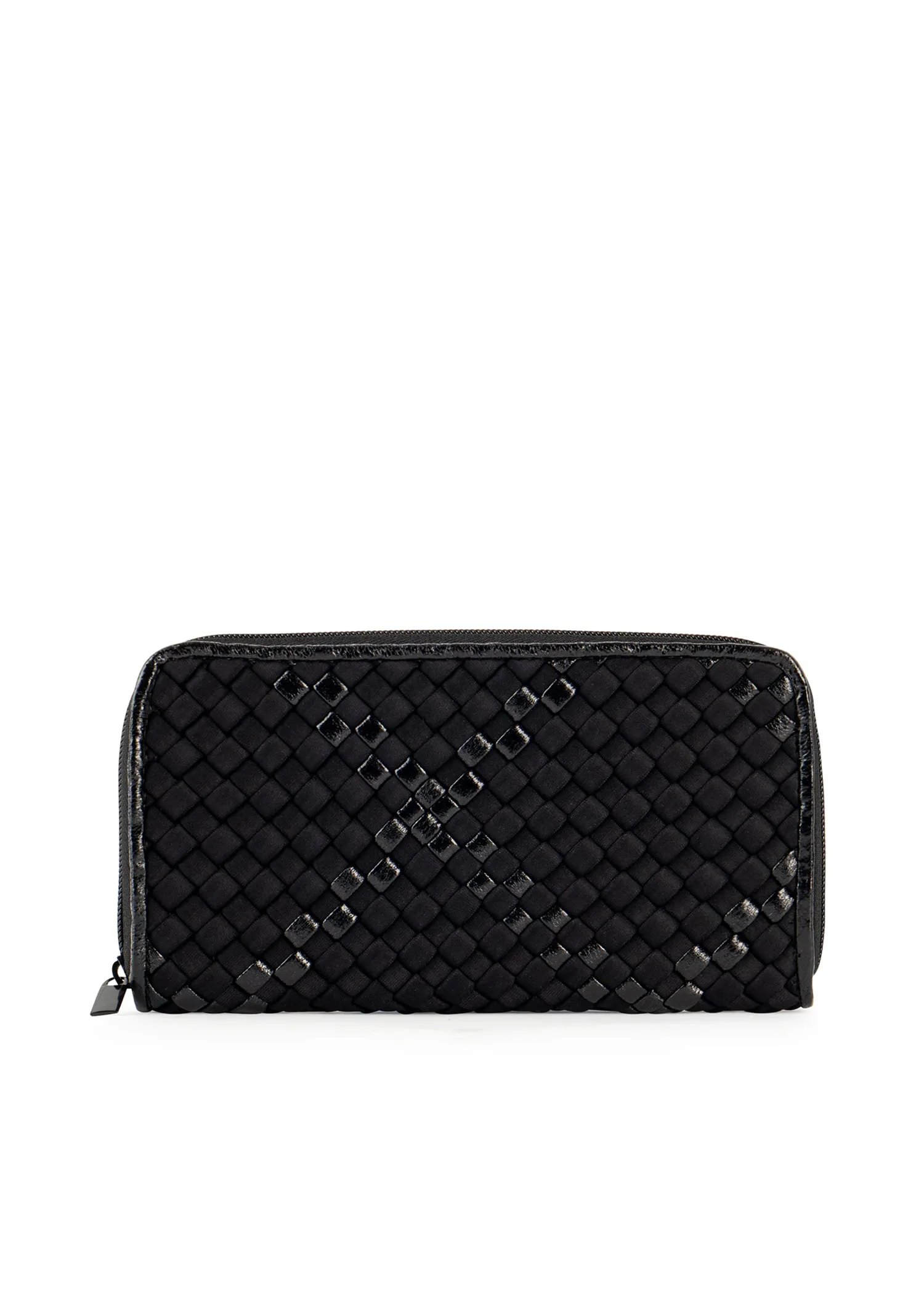 Cash Woven Noir Wallet - FINAL SALE sold by HAUTE SHORE