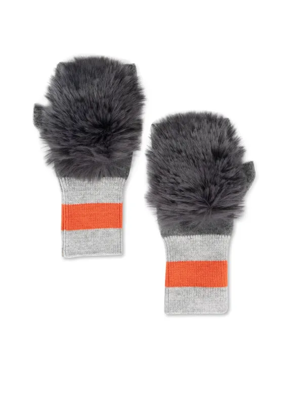 Hip Fluff Fingerless Glove - FINAL SALE sold by HAUTE SHORE