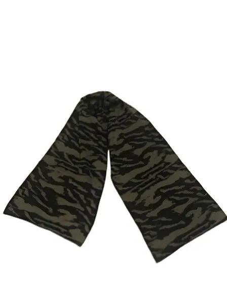 Camo Twinkle Black/Green Scarf - FINAL SALE sold by HAUTE SHORE