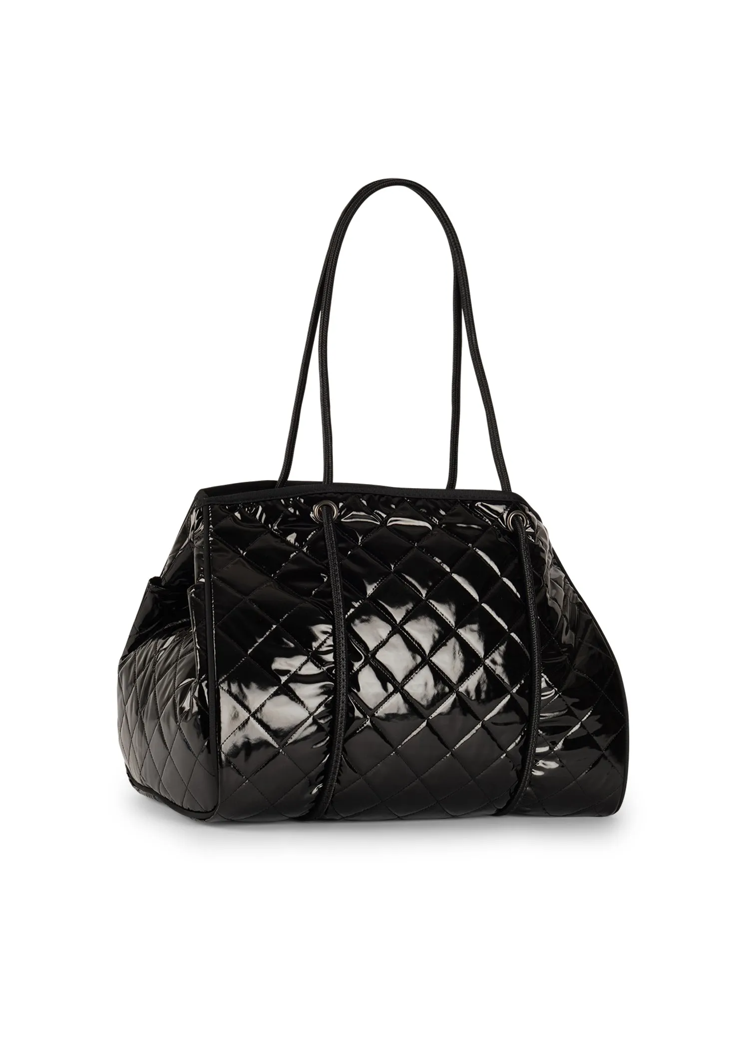 Greyson Noir Puffer Tote with Monogram sold by HAUTE SHORE product image thumbnail 5