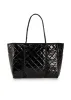 Greyson Noir Puffer Tote with Monogram sold by HAUTE SHORE