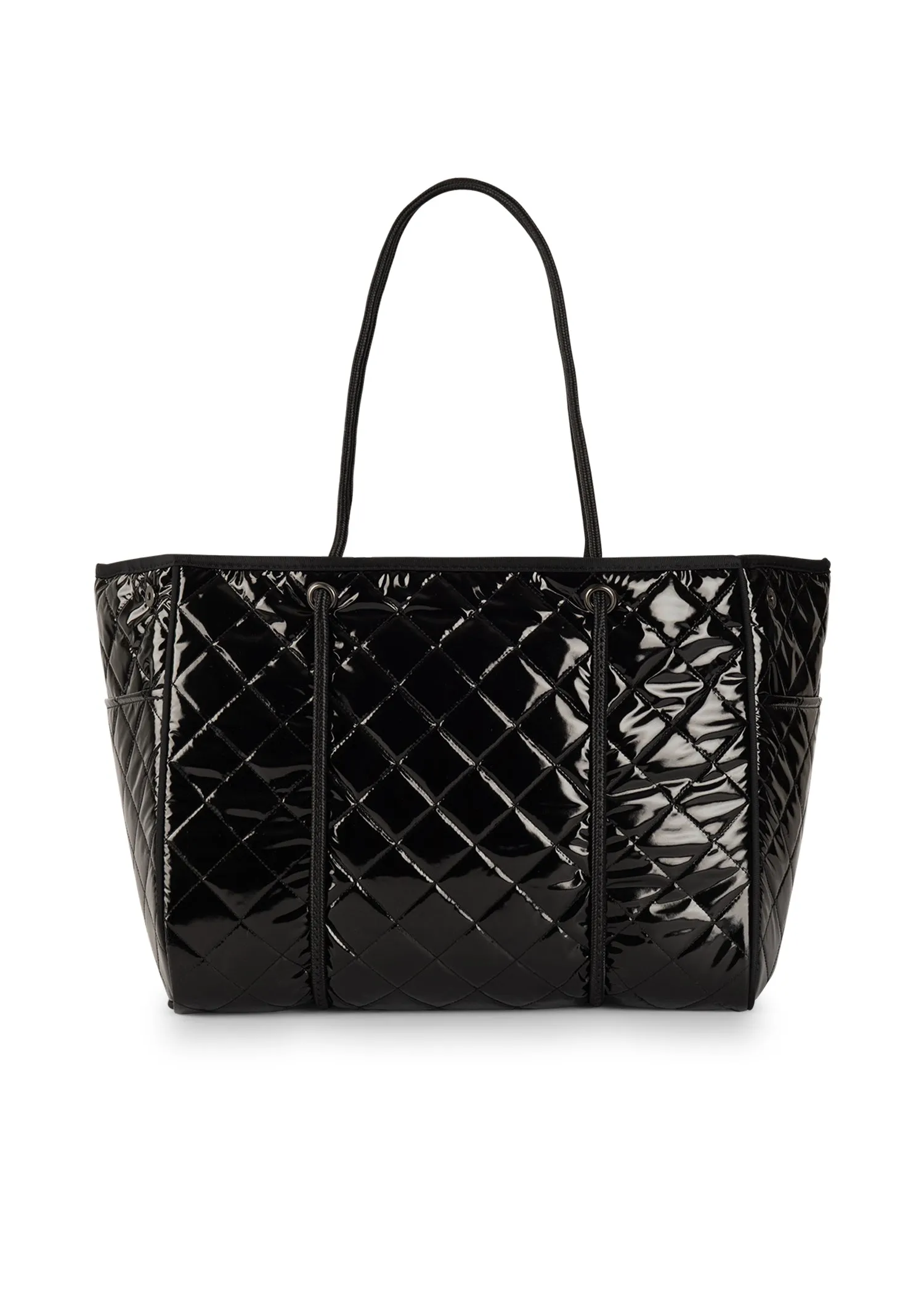 Greyson Noir Puffer Tote with Monogram sold by HAUTE SHORE product image thumbnail 2