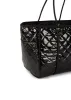 Greyson Noir Puffer Tote with Monogram sold by HAUTE SHORE