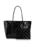 Greyson Noir Puffer Tote with Monogram sold by HAUTE SHORE
