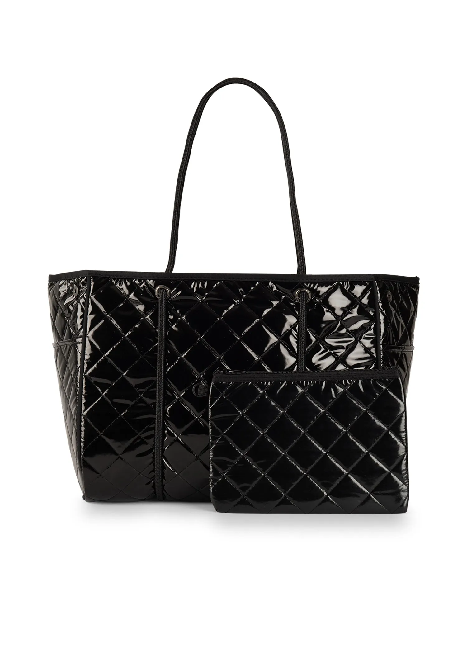 Greyson Noir Puffer Tote - FINAL SALE sold by HAUTE SHORE