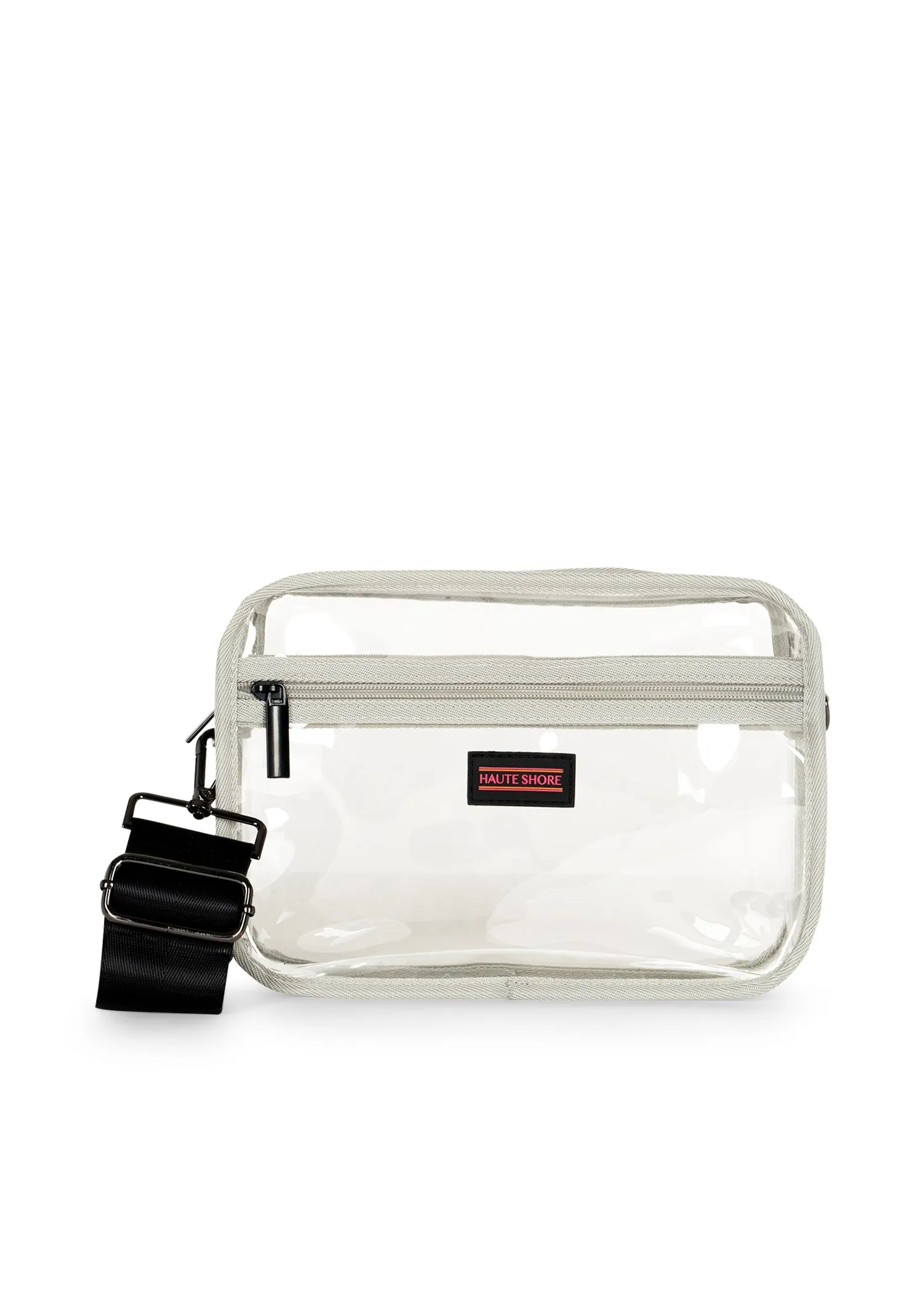 Drew Clear F Crossbody sold by HAUTE SHORE