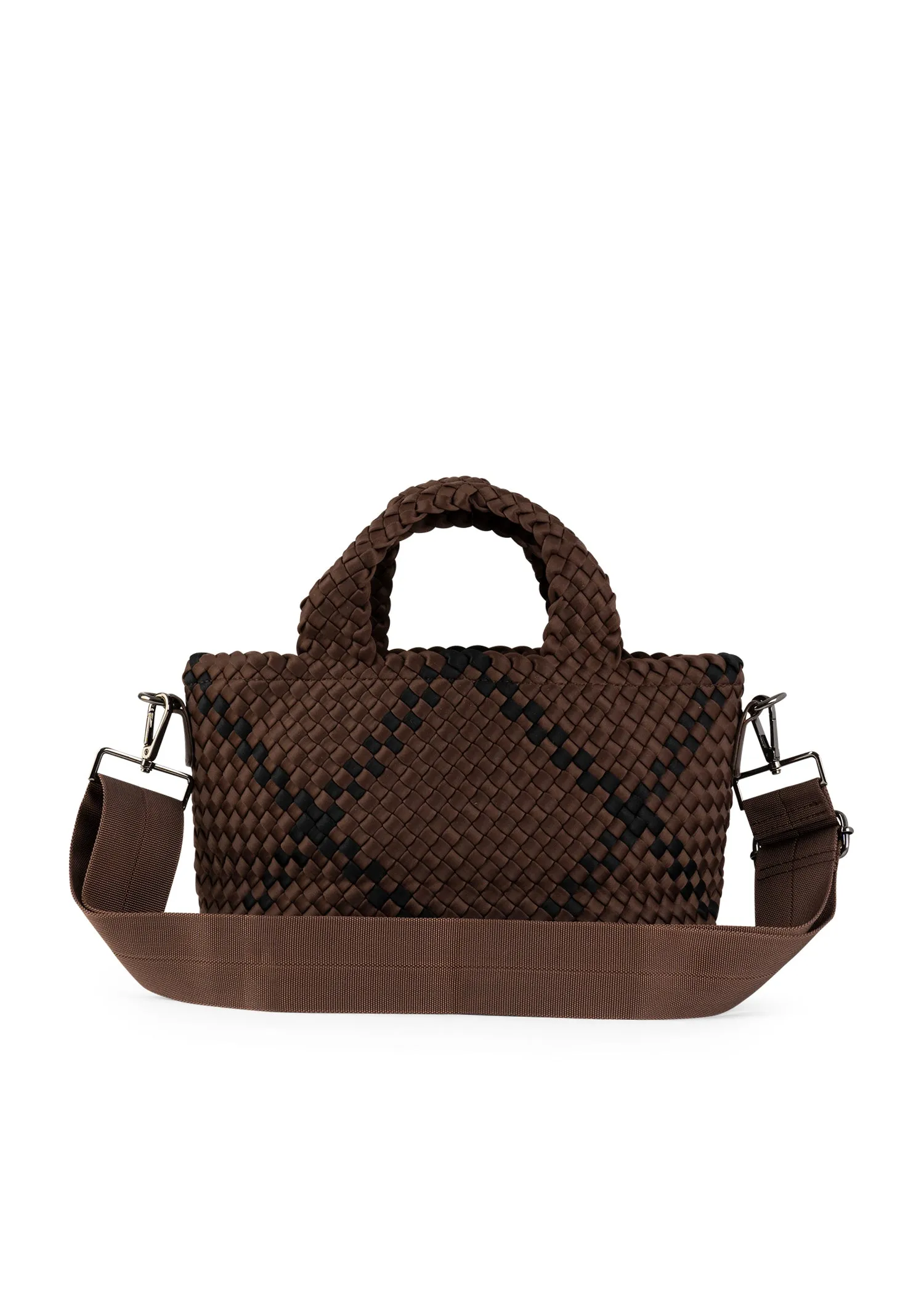 Mark Espresso Woven Mini Tote sold by HAUTE SHORE product image thumbnail 5