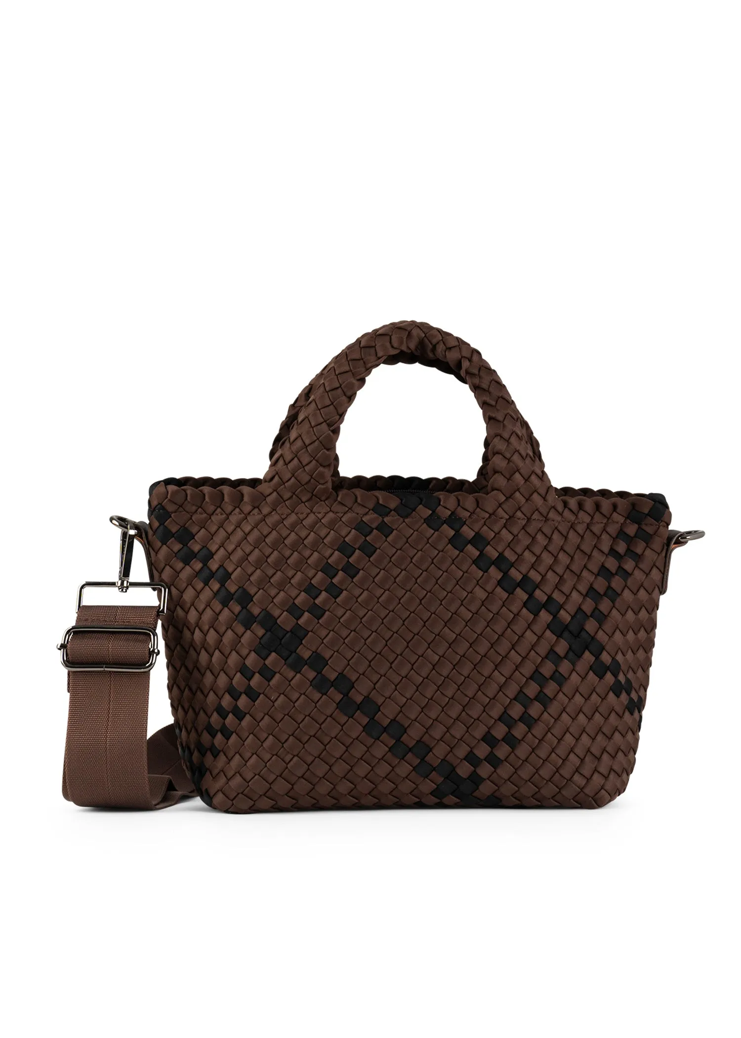 Mark Espresso Woven Mini Tote sold by HAUTE SHORE product image thumbnail 2