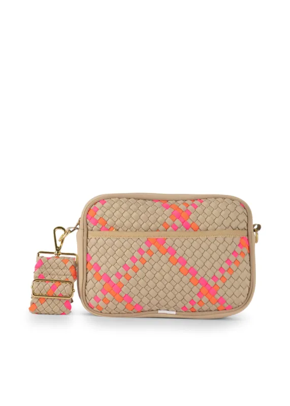Drew Belize Woven Crossbody sold by HAUTE SHORE