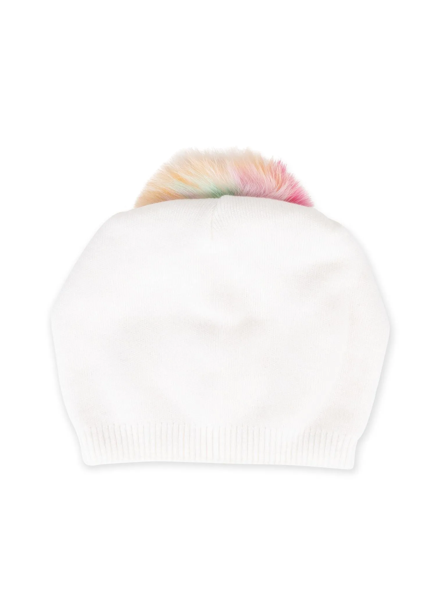 Brooklyn Beanie White Multi Fox sold by HAUTE SHORE product image thumbnail 2