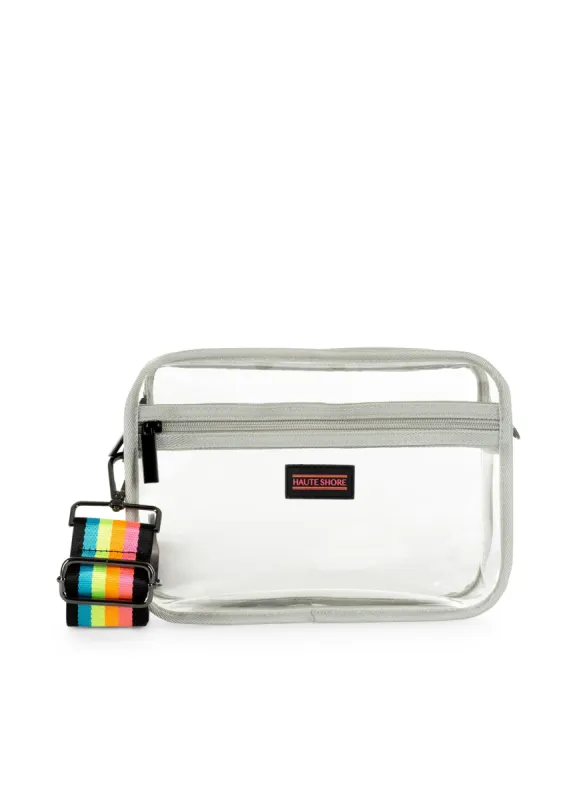 Drew Clear A Crossbody sold by HAUTE SHORE