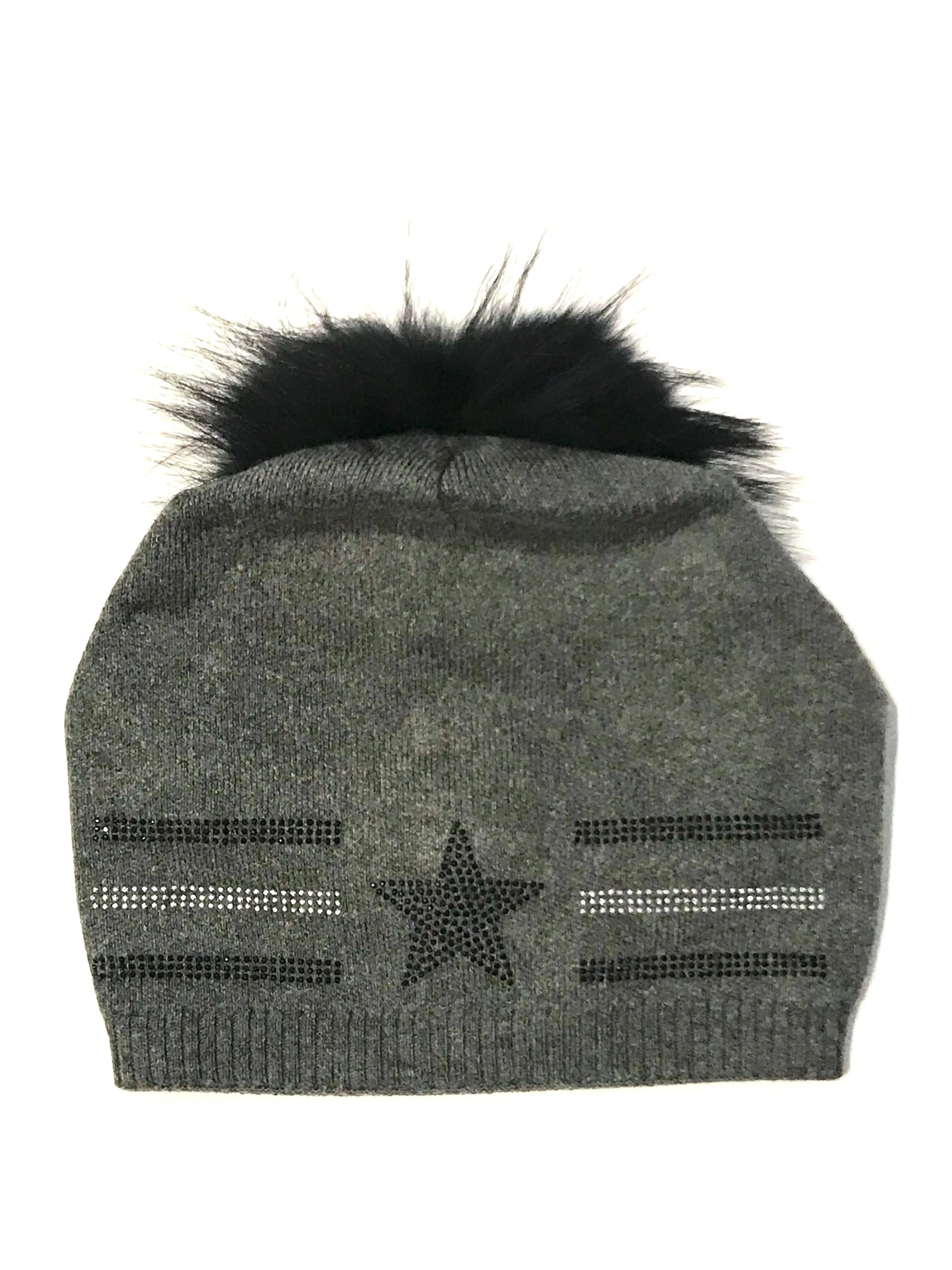 Etoile Beanie Charcoal - FINAL SALE sold by HAUTE SHORE