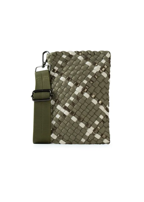 Shay Sage Woven Phone Bag - FINAL SALE sold by HAUTE SHORE