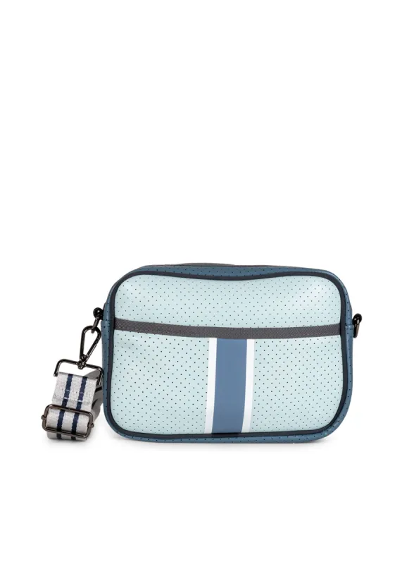 Drew Azure Neoprene Crossbody - FINAL SALE sold by HAUTE SHORE