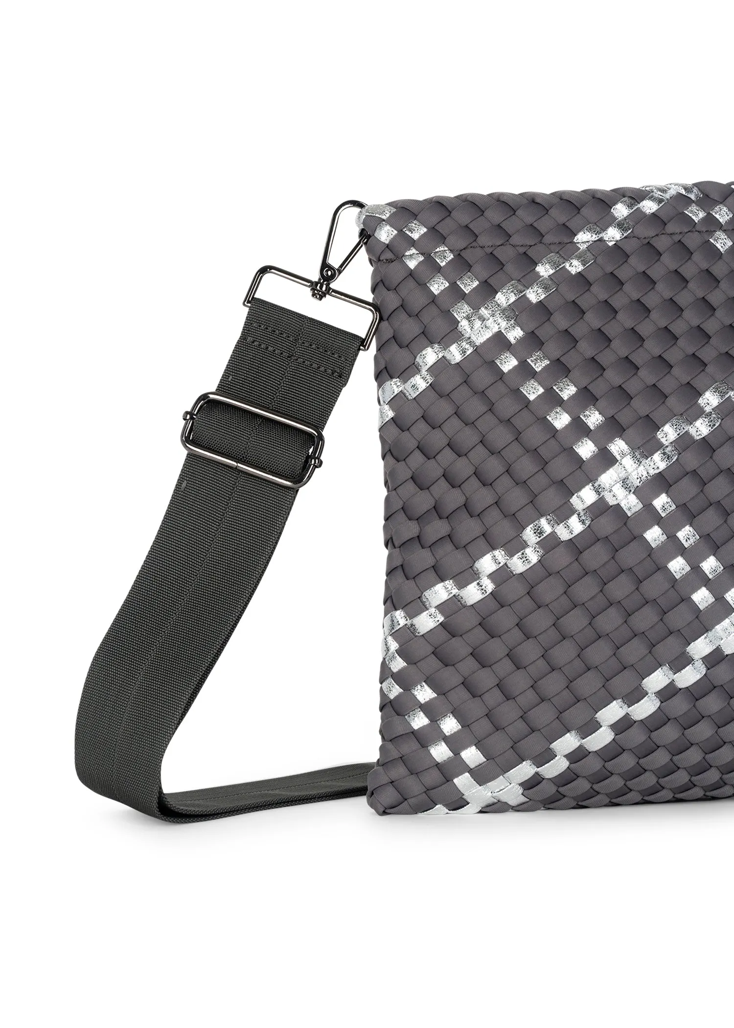 Val Shadow Convertible Woven Crossbody - SPECIAL PRICE sold by HAUTE SHORE product image thumbnail 4