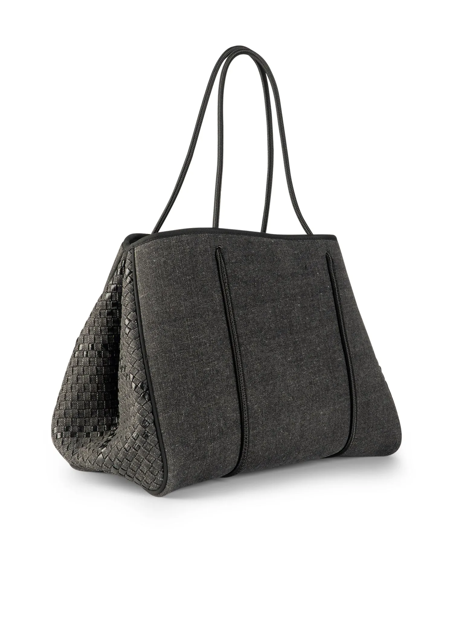 Greyson Edge Woven Neoprene Tote - FINAL SALE sold by HAUTE SHORE product image thumbnail 5