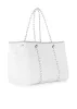 Greyson Blanc Puffer Tote with Monogram sold by HAUTE SHORE
